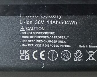 Skládací elektrokolo MTF - 3