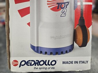 Ponorné čerpadlo Pedrollo Top1 s plovákem - 3