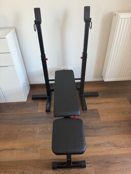 Skládací posilovací lavice s rozpažkami BenchPress Fold NOVÁ - 3
