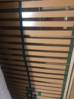 Ložnicová sestava z masivu, manželská postel a skřině - 3