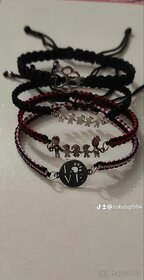 Pletené náramky,různé druhy - 3