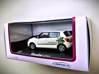 Model ŠKODA Fabia II "GREEN LINE"  Abrex 1/43 - 3