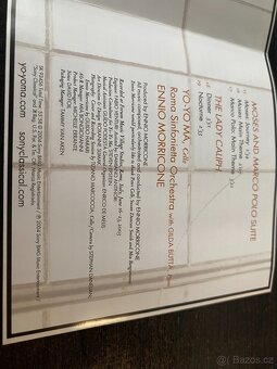 CD: Yo-Yo Ma: YO - YO MA PLAYS ENNIO MORRICONE - 3