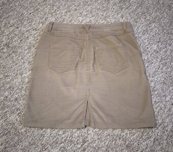 Dámská sukně manžestr vel. 40 - 3