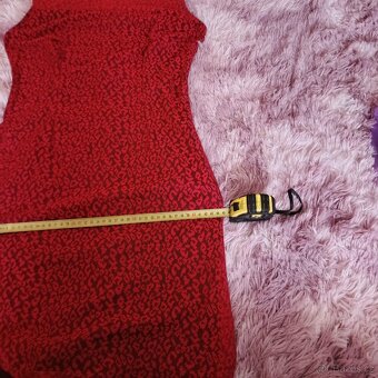 Červené šaty mohito S 36 - 3