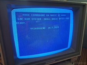 retro počítač COMMODORE 64 II + 1541 II + dataset+joy+hry ++ - 3