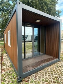 Obytný kontejner PMP 3x7 m s obložením WPC - 3