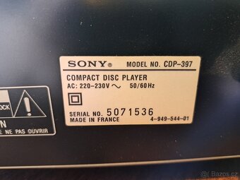 CD player SONY CDP-397, plně funkční - 3
