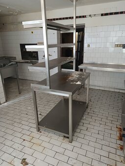 Sporák, ohřívací vana na gastro nádoby,stoly,dřezy - 3