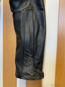 Kožené moto kalhoty Psi Hubík - 3