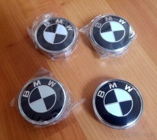 středové krytky BMW 60mm modré černé bílé pokličky - 3