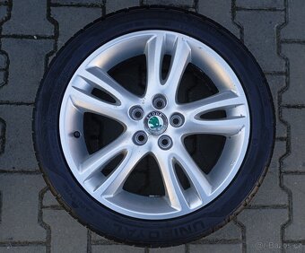 Alu kola originál Škoda Fabia II, Roomster 5x100 R16 Atria - 3