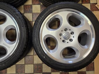 alu kola BRABUS R18 po kompletní renovaci + pneu + tpms - 3