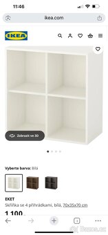 Ikea Eket - skrin se čtyřmi poličkami - 3