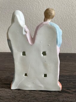 Sousoší Svatá rodina Biskvit neglazovaný porcelán - 3