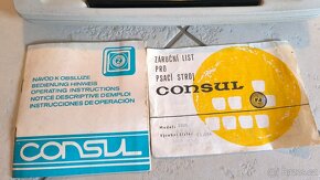 Psací stroj Consul 2226 v kufru - 3