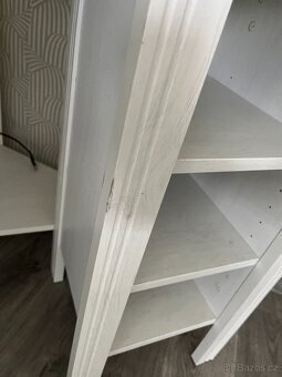 Ikea BRUSALI Rohový psací stůl - bílý OSOBNÍ ODBĚR CHROUSTOV - 3