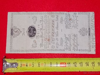 5 gulden - rok 1800 - 3