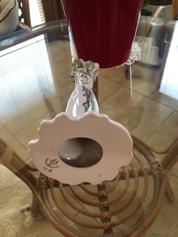 Růžový porcelán ,sada s amforou Renata, zn. Chodov - 3