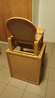 Dětská jídelní židlička+stoleček. - 3
