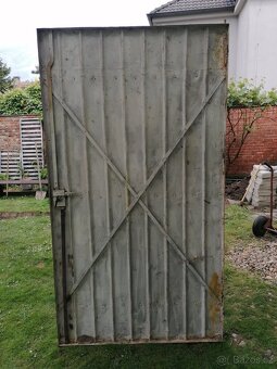 Prodám plechová křídla vrata - 3