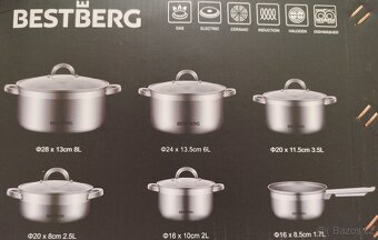 Krásná nová 11 kusová sada hrnců - 3