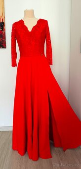 Plesové šaty Numoco s krajkou - 3