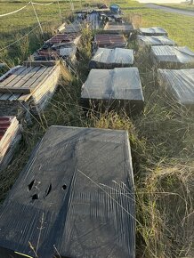 Betonové tašky nepoužité kus 10kč mohu i přivést po dohodě - 3