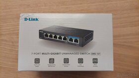 D-Link DMS-107 2.5 Gbps unmanaged switch - zlevněno - 3