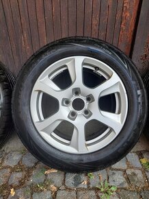 Audi ALU kola R16 5x112 včetně letních pneu Nexen n Blue HD - 3