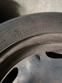 Letní pneu 185/60/14 BFGOODRICH s diskem ŠKODA FABIA - 3