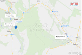 Prodej zasíťovaného pozemku 962m2 v Lanžově - 3