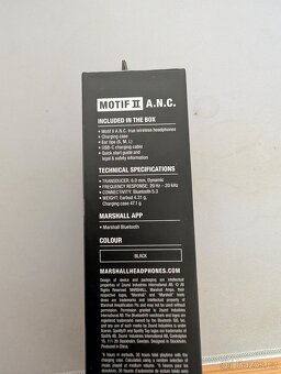 Marshall Motif II A.N.C. - 3