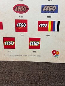 Lego VIP 5007504- Plakat 90TH Anniversary - 3