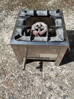 Plynové stolička Hendi Big Flame - 3