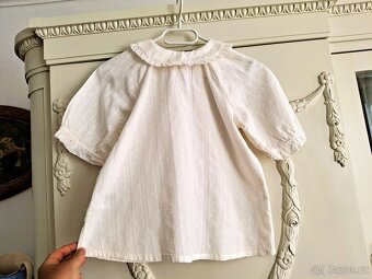 Nová s visačkou košile Zara 140 krajkový límec i kroj - 3