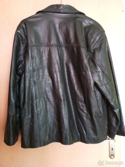 KOŽENÁ BUNDA , SAKO - VEL.  XL - 3