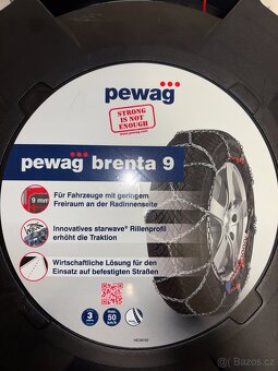 Sněhové řetězy Pewag Brenta 9 - NEPOUŽITÉ - 3