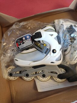 -NOVÉ- Kolečkové BRUSLE in-line nastavitelná vel. 29 - 32 - 3