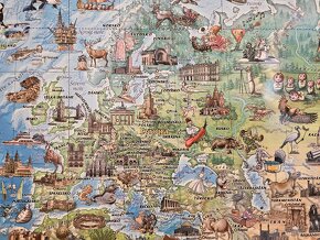 Nástěnná mapa DĚTSKÝ SVĚT - 3