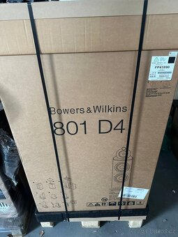 ZCELA NOVÉ B&W Bowers & Wilkins 801 D4, černá, odpočet DPH - 3