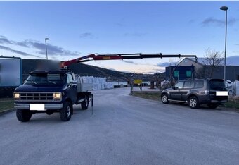 Sklapac GMC s hydr. ruk HMF 4x4 automat rv:1979 - 3