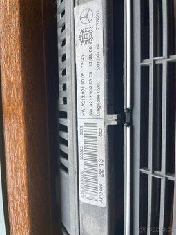W212 E220 MB velká navigace - 3