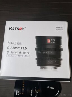 VILTROX 23mm T1.5 MFT M4/3 - 3
