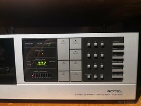 Raritní vertikální CD ROTEL RCD-870 ze sbírky - 3