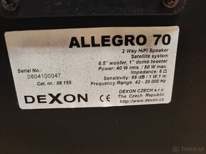 Dexon Allegro 70 reproduktory - 3