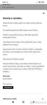 Zatemňovací rolety 120cmx195cm - 3