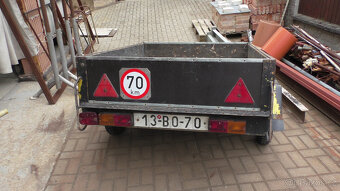 Vozík za auto malý lehký - 3