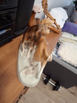 PORCELÁNOVÉ SOUSOŠÍ LOVECKÝCH PSŮ - 3