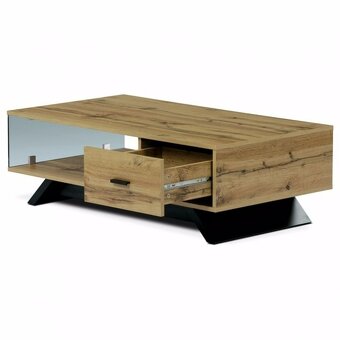Konferenční stolek 110x60cm dekor dub AHG-647 - 3